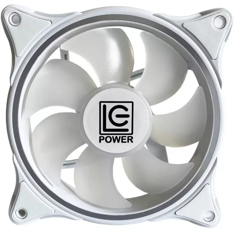 LC-Power LC-CF-120-ARGB-W 120mm ARGB korpusa ventilators - balts