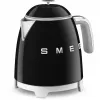 SMEG Tējkanna (KLF05BLEU) mini 0,8L melna