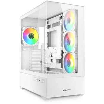 PC Case Sharkoon AK6 RGB, ATX, balta