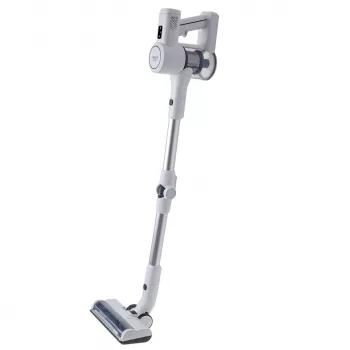 Bezvadu putekļsūcējs Adler AD 7060 — 350 W, 22 V baterija, līdz 35 min darbības laikam, 16000 Pa sūkšanas jauda, bez maisa, balts