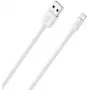 Mobilā tālruņa kabelis RealPower 385240 2m USB A Lightning Balts