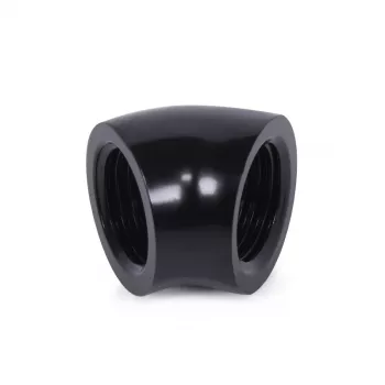 Šļūtenes savienotājs Alphacool 17592 Misiņš Melns 21 mm