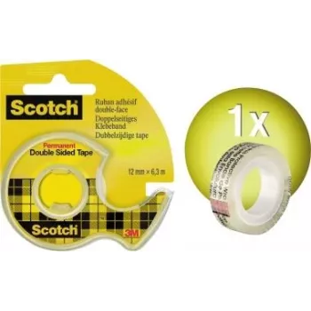 Scotch Doppels. Līmlente + dozators 12mm x 6,3 136D-MDEU