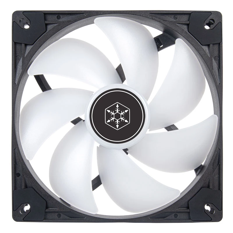 SilverStone VISTA 140 ARGB 140mm Korpusa ventilators Melns