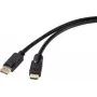 Renkforce RF-4581870 HDMI kabelis 10 m HDMI Type A (Standard) melns (RF-4581870)