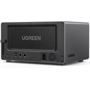 UGREEN NASync DXP8800 Plus 8 nodalījumu NAS 0/8 SATA + 0/2 M.2 SSD, 2x 10GbE, 8 GB RAM