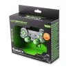 Vadu spēļu kontrolieris ESPERANZA EGG108G — USB 2.0, 12 pogas, analogais/digitālais, D-virziena poga, paredzēts datoram un PlayStation 3, melns/zaļš