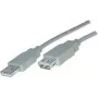 USB kabelis ShiverPeaks BS77122 1,8 m USB 2.0 pelēks