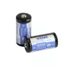Uzlādējams akumulators XTAR 16340 (CR123) Li‑ion 3,7 V 850 mAh, 34 mm augstums, 1,6 cm diametrs