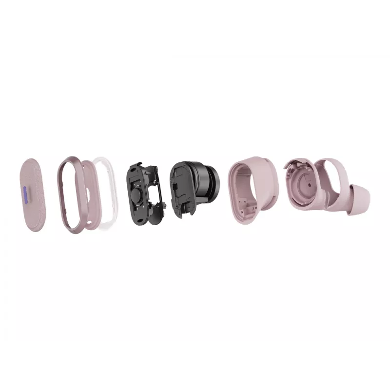 Logitech Zone True Wireless, ievietojamās austiņas, ANC, Rosé, rozā, ievietojamās, Bluetooth, 985-001090