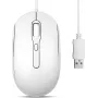 Perixx PERIMICE-222UW pele optiska klusa USB-A balta - pele - optiska (PERIMICE-222UW)