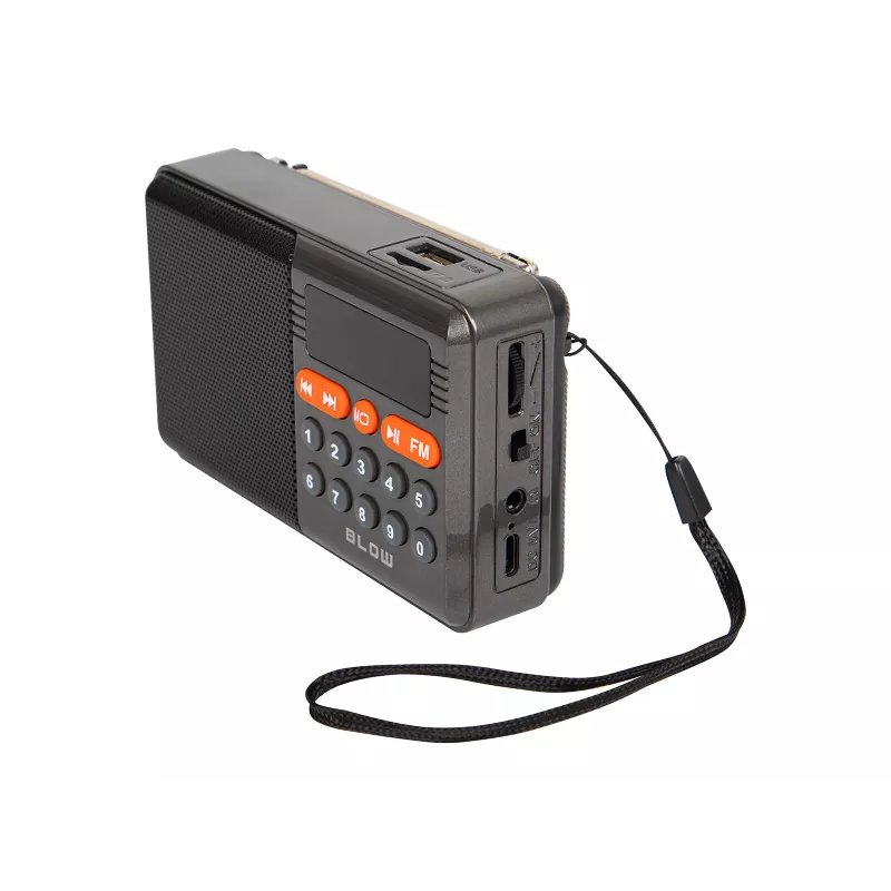 Pārnēsājams analogais AM/FM Bluetooth radio BLOW RA18 ar FM uztvērēju un Bluetooth savienojumu