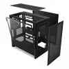 NZXT H3 Flow Micro ATX korpuss ar gaisa plūsmu - Melns