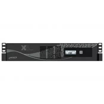 Rackmount UPS Infosec X4 2000 RM Plus 2 kVA / 1200 W, 10 Type F kontaktligzdas, LCD, Line-Interactive