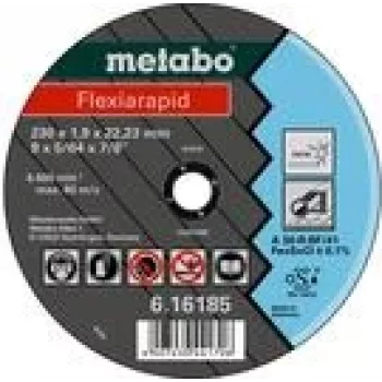 Griešanas disks Metabo 616183000 nerūsējošā tērauda cauruļu profiliem