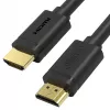 UNITEK Y-C138M HDMI kabelis 2 m HDMI Type A (Standarta) Melns