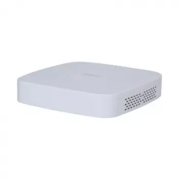 Tīkla video ierakstītājs DAHUA NVR2104-S3 4 kanālu, 1U, SATA HDD līdz 16 TB, 1080p/720p, 12V/1.5A, Balts