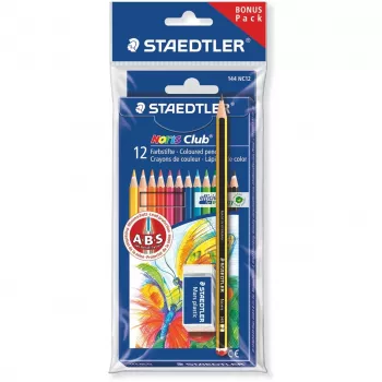 Krāsainie zīmuļi Staedtler Noris Club 144 komplekts