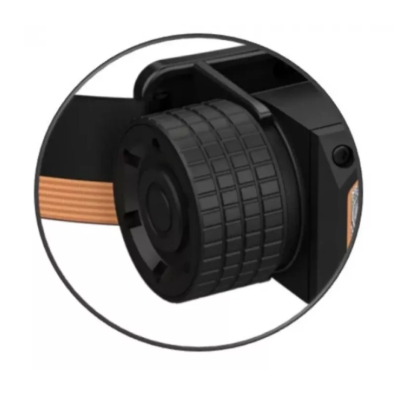 Galvaslampa Duracell DH2000R Dāvanu kastīte — kompakta melna/oranža uzlādējama galvaslampa