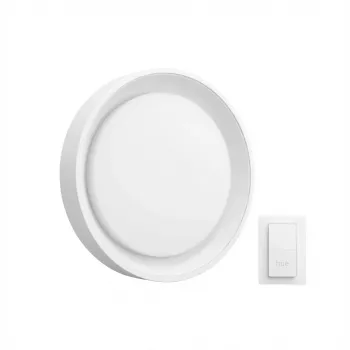 Philips Hue Infuse griestu gaismeklis ar 4500 lm un bezvadu dimmera slēdzi