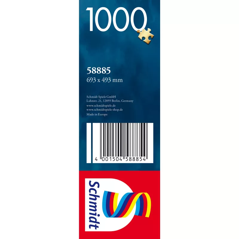 Puzle, schmidt spiele Parīzes jumtu čuksti — 1000 gabali