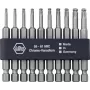 Skrūvgrieža uzgaļu komplekts Wiha 32804 — 10 gab., Torx T10–T30, 70 mm