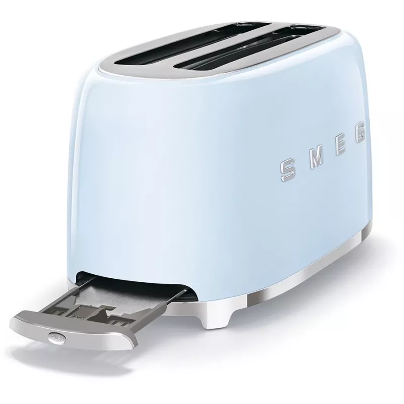 Smeg 50's stila tosteris TSF02PBEU Pasteļzils