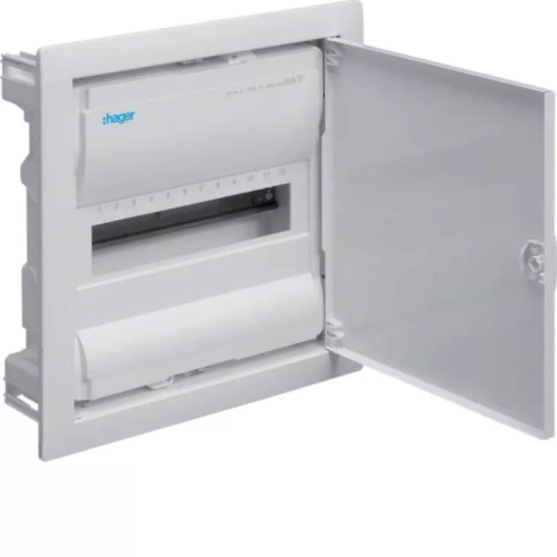 Hager VU12NE IP30 elektriskais skapis, 348×94.5×356 mm