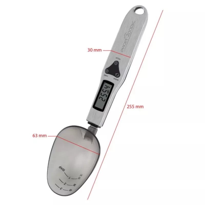 ProfiCook PC-LW 1214 nerūsējošā tērauda elektroniskie virtuves svari