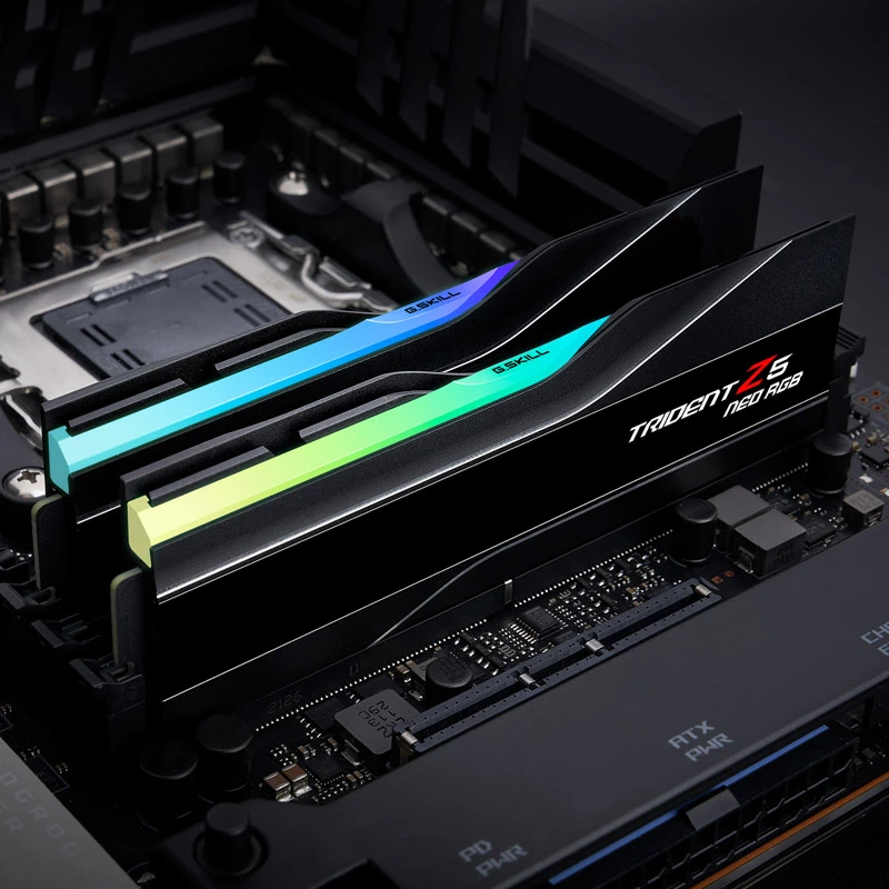 G.Skill Trident Z5 Neo EXPO RGB 64GB (2x32GB) DDR5 PC5-48000C30 6000MHz divkanālu komplekts