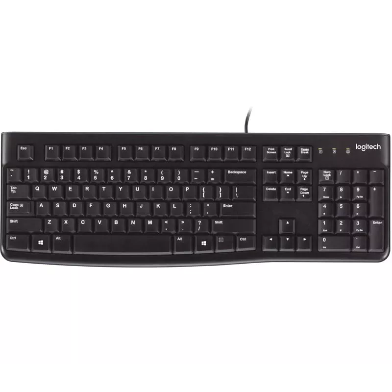 Tastatūra K120 For Business Blk - Heb - EMEA-914