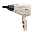 Matu žāvētājs BABYLISS 5914PE — 2000 W, DC motors, 3 siltuma līmeņi, 2 ātrumi, aukstās gaisa plūsmas funkcija, melns/zelts/rožu zelts