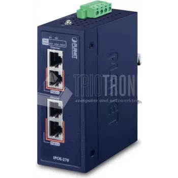 PLANET IPOE-270 tīkla komutators Power over Ethernet PoE 4 RJ-45 pieslēgvietas