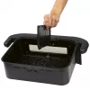 ProfiCook PC-FR 1313 H dubultā karstā gaisa friteris, 10 L, 2400 W, melns/nerūsējošais tērauds