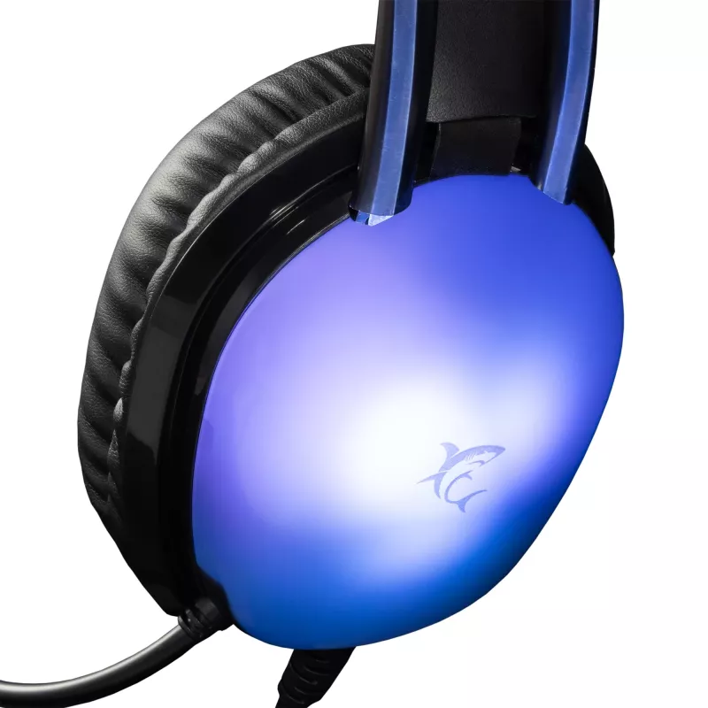 Austiņas White Shark GH-2444 Peacock-2 Melns