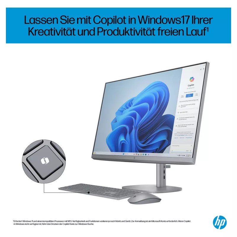 HP OmniStudio X All-in-One 27-cs0077ng (sudraba krāsā. Windows 11 Home 64 bitu)