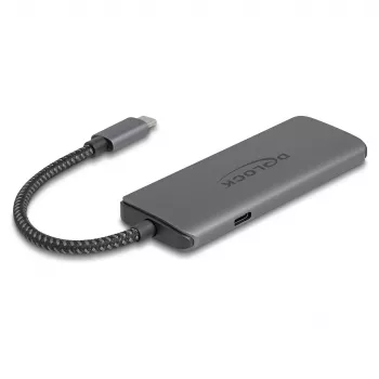 DeLOCK USB Type-C dokstacija 8K HDMI USB PD 3.0 100 W