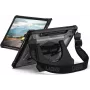 UAG Urban Armor Gear Plasma rokas siksnas un atbalsta statīva futrālis | Microsoft Surface Pro 12 collu (1. izdevums) | ledus (caurspīdīgs)/melns | 324023114340 (324023114340)
