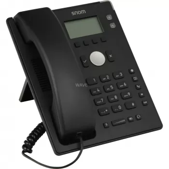 snom D120 - VoIP telefons - trīsvirzienu zvani - SIP - 2 kabeļi - Melns (4361)