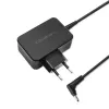 Barošanas adapteris Qoltec 51032 45W iekštelpām melns klēpjdatoriem