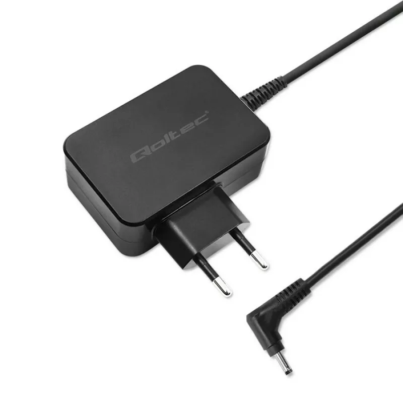 Barošanas adapteris Qoltec 51032 45W iekštelpām melns klēpjdatoriem