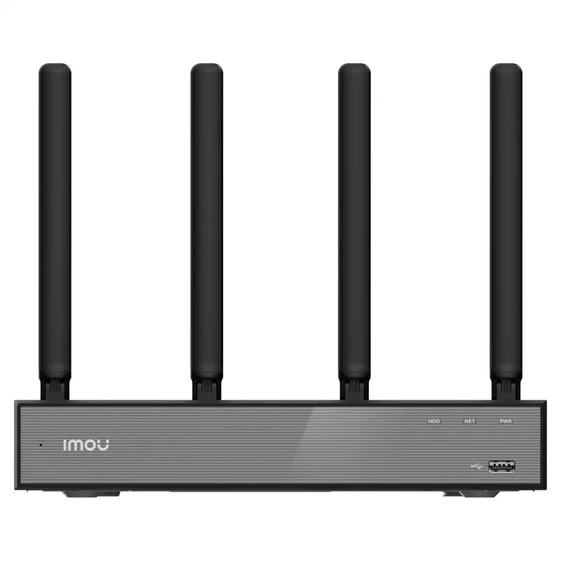 tīkls Video Recorder IMOU N118W Melns — 18‑channel, 4‑ch playback, 3840×2160 max, Dual‑band Wi‑Fi, SATA up to 16TB