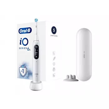 Braun Oral-B iO6 sērijas elektriskā zobu birste balta