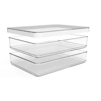 ROTHO Rondo Loft - pārtikas uzglabāšanas trauks - 2 x 0,85l