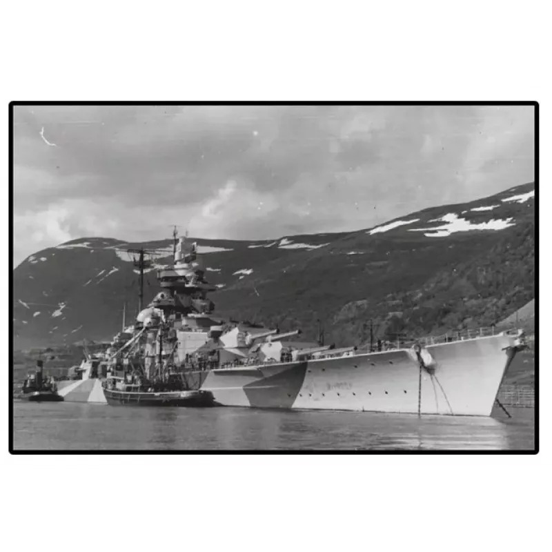 Konstruktors Cobi kaujas kuģis Tirpitz modelis ar 593 detaļām, mēroga un displeja funkcijas
