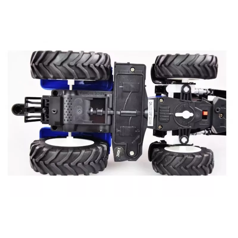 Amewi rotaļlietu traktors ar sniega šķūrēju, elektriskais dzinējs 1:24