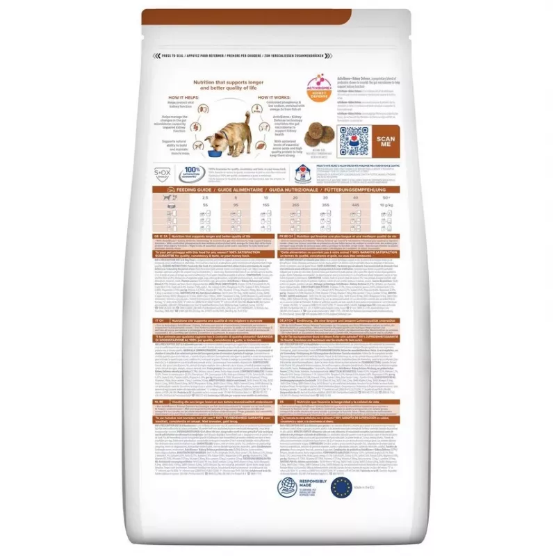 Hill's PD K/D Kidney Care Oriģināls - sauso suņu barība - 4kg