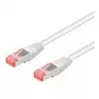 Wentronic 93856 Ethernet komutācijas kabelis balts