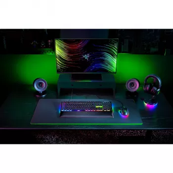 Razer MelnsWidow V4 - dzeltena Switch Linear - mehāniskā spēļu tastatūra