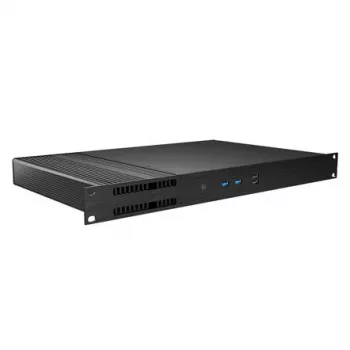 Datorkorpuss Akasa Galileo TU3 Plus MKII Mini-ITX korpuss - melns
